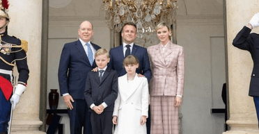 Королівська родина Монако зустрілася з Емманюелем Макроном (фото)