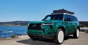 Lexus создал оригинальный внедорожник для любителей гольфа (фото)