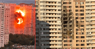 Нічний удар по Києву: як виглядає квартира, в яку поцілив БПЛА у Дарницькому районі (відео)