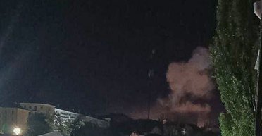 "Пожар с мощным бабахом": в Мариуполе прилетело по базе оккупантов (фото)