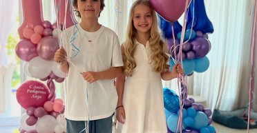 Максим Галкін і Алла Пугачова показали своїх дітей у день їхнього 11-річчя (фото)