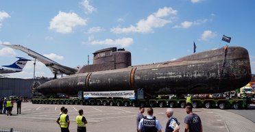 Почесне місце в музеї: як німецький підводний човен вийшов на сушу