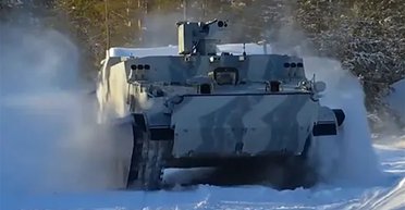 Броньовик для морпіхів: РФ випробовує новий БТ-3Ф у суворих кліматичних умовах (відео)