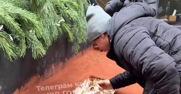 У Львові жителів пригостили тирамісу з ковша трактора: мережа вибухнула критикою (відео)