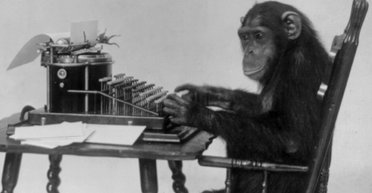 Життя всього Всесвіту не вистачить для того, щоб мавпи надрукували Шекспіра