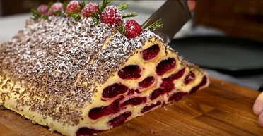 Торт "Монастырская хата" из слоеного теста: рецепт вкусного десерта