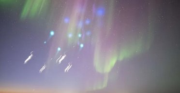 NASA запустило ракети в полярне сяйво: у небі виникло барвисте світлове шоу (фото)