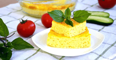 Пишний омлет із молоком у духовці: смачно, як у дитячому садку