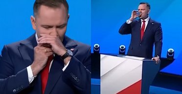 Кандидат в президенты Польши Кароль Навроцкий попал в скандал из-за вредной привычки (видео)
