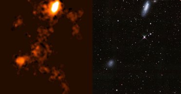 Астрономи виявили величезний міст між галактиками: найдовший серед відомих (фото)