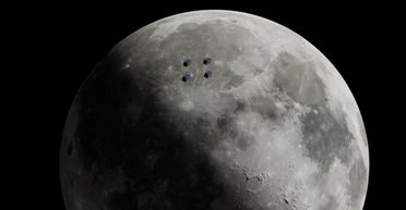 Супутники біля Місяця ловитимуть радіосигнали з темного періоду Всесвіту: що відомо