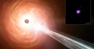 Порушує правила: виявлено чорну діру, що росте швидше, ніж теоретично можливо (фото)