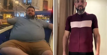 Чоловік розповів про хобі, яке допомогло йому скинути 125 кг без дієт і операцій (фото)