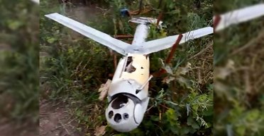 "Такая штука интересная": оккупанты нашли загадочный дрон на Донбассе (видео)