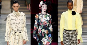 Пышные, кожаные и вязаные. ТОП-5 главных трендов платьев осени – 2019