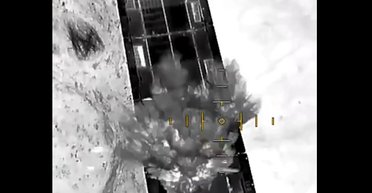 Гексакоптер ЗСУ пригальмував намагання росіян перебратися через річку (відео)