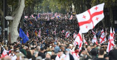 У Грузії під час місцевих виборів спалахнули масштабні протести (відео)