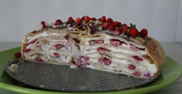 Сладкий блинный торт: рецепт вкусного и простого десерта