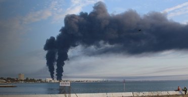 Успішна атака по нафтобазі у Феодосії могла статися через безпорадність С-400, — Defense Express