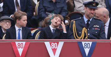 Знову в справі: семирічний принц Луї насмішив публіку (відео)