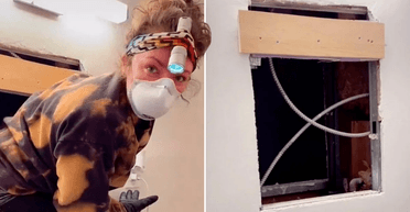 "Це знак життя": жінка знайшла за дзеркалом потаємну трикімнатну квартиру (відео)