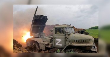 Подбили посреди ночи: на Херсонщине дрон Нацгвардии уничтожил РСЗО "Град" ВС РФ (видео)