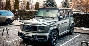 Настоящий эксклюзив: в Киеве заметили роскошный "Гелендваген" за 280 000 евро (фото)