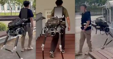 В Китае создали робота, который превращает человека в кентавра: зачем (фото)