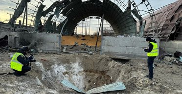 В Песочине на Харьковщине собака спасла мужчину от ракетного удара