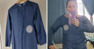 Очікування і реальність: жінка показала сукню замовлену в інтернеті (фото)