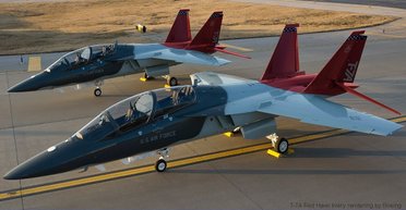 Літак ВПС США Т-7 Red Hawk проходить жорсткі кліматичні випробування (відео)