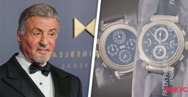 "Нет ничего лучше": Сталлоне выставил на аукцион редкие швейцарские часы (фото, видео)