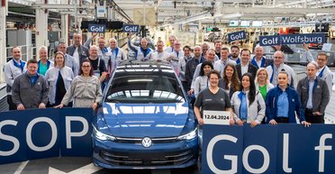 Новый Volkswagen Golf 2024 поступил в производство и выходит на рынок (фото)