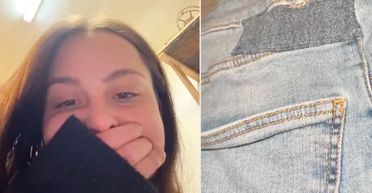 Жінка попросила свекруху зашити їй джинси: та послухала й лишила послання (фото)