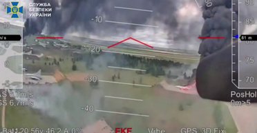 Операция "Паутина": СБУ обнародовала новое видео "резни" российской авиации (видео)