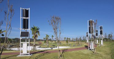 Уникальные японские ветряные турбины генерируют электроэнергию даже на скорости 11 км/ч