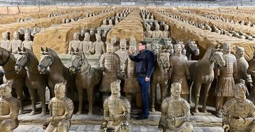 Великая киевская стена. Как Юрий Луценко в Китае нашел трипольские узоры (фото)