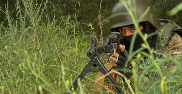 Боец "Шахтерска": Боевики хорошо подготовлены, но воюют хуже нас