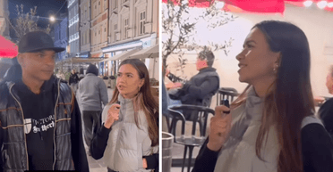 "Как вы выучили украинский": Кувалдина в центре Львова спросили, откуда он знает язык (видео)