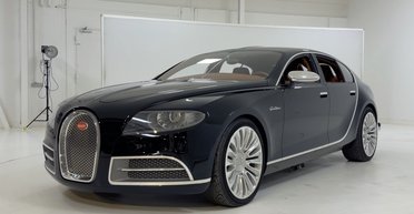 Розкішніший за Rolls-Royce: в інтернеті показали унікальний седан Bugatti 2000-х (відео)
