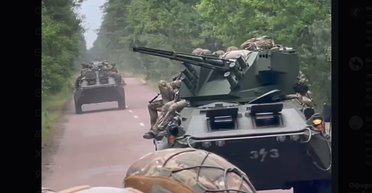 Українські війська показали модернізований БТР-7 з модулем БМ-7 "Парус" (фото)