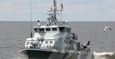 В южной бухте Севастополя обнаружили катер спецназначения ВМФ РФ (фото)