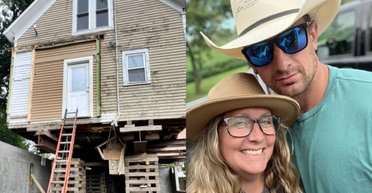 Пара, яка купила 135-річний "будинок мрії", виявила, що у нього немає фундаменту (фото)