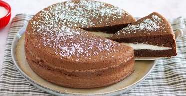 Шоколадный торт с кокосовым кремом: рецепт нежного и простого десерта