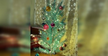 Ностальгия по 1980-м годам: в сети показали яркую ретро-елку (видео)