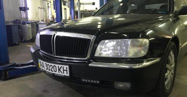 Единственный в Украине: в интернете показали редкий роскошный лимузин Hyundai (фото)