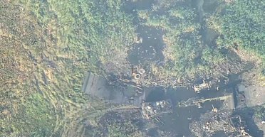 Дочекалися слушного моменту: ЗСУ знищили росіян із технікою на понтонному мосту під Лиманом