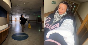 "Остання на Землі": дівчина показала, як жила в покинутій лікарні (відео)