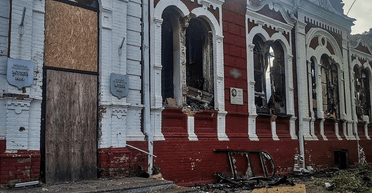 У Гуляйполі росіяни знищили краєзнавчий музей: історична будівля вигоріла вщент (фото)