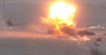 Три танки та дві БМП росіян одночасно підірвалися на мінах, – сапери ДШВ ЗСУ (відео)